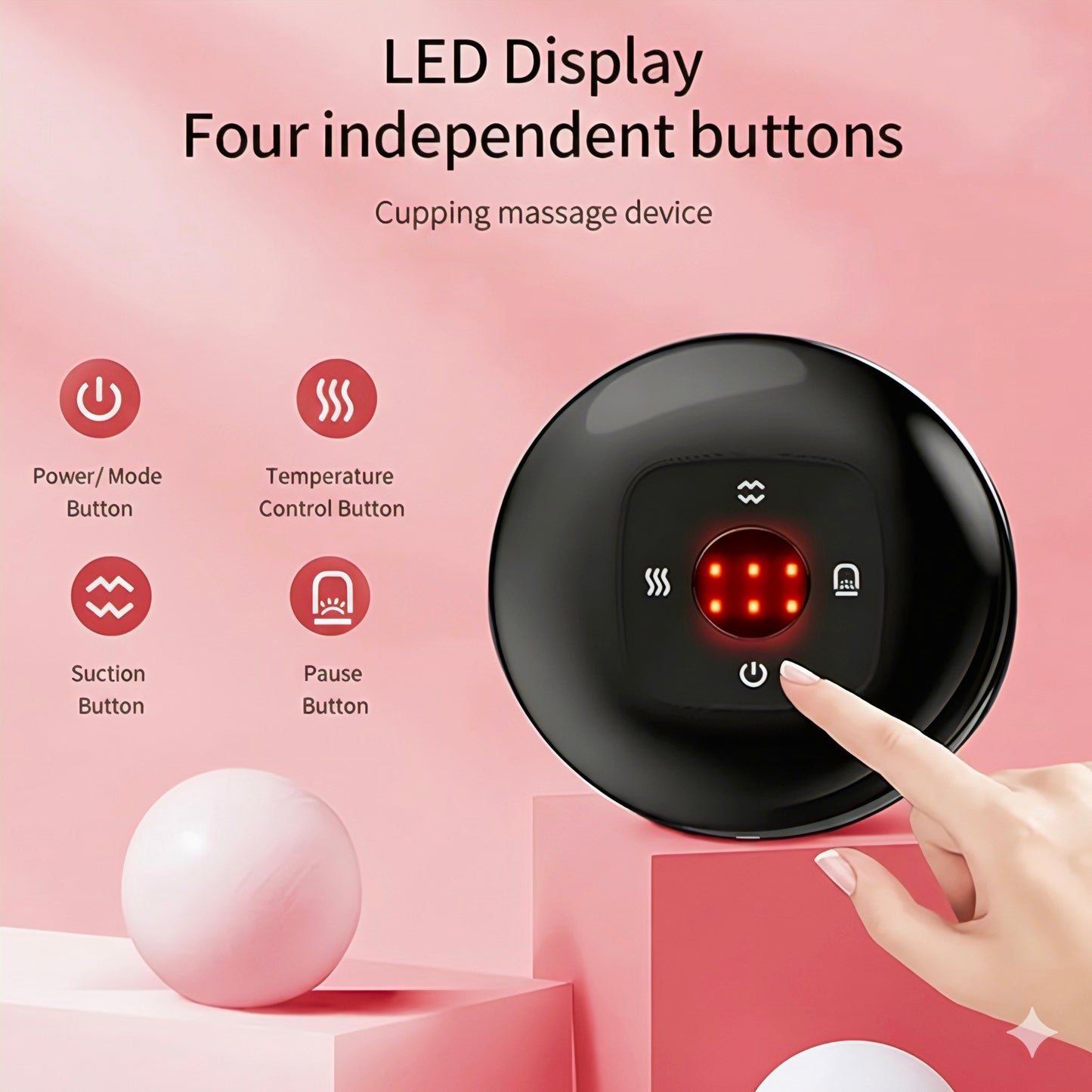 DeepRelief Pro Vacuum Massager