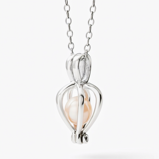 SecretWish Real Pearl Necklace Set