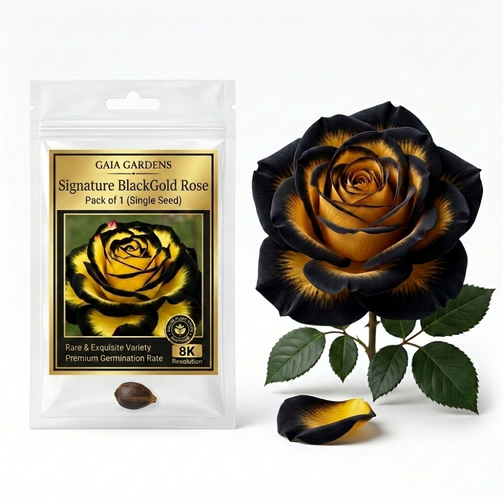 Signature BlackGold Rose Seeds